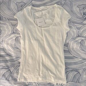 SUPRE White Short Sleeve Women's Tee